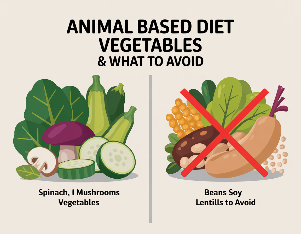 Animal Based Diet Vegetables & What to Avoid