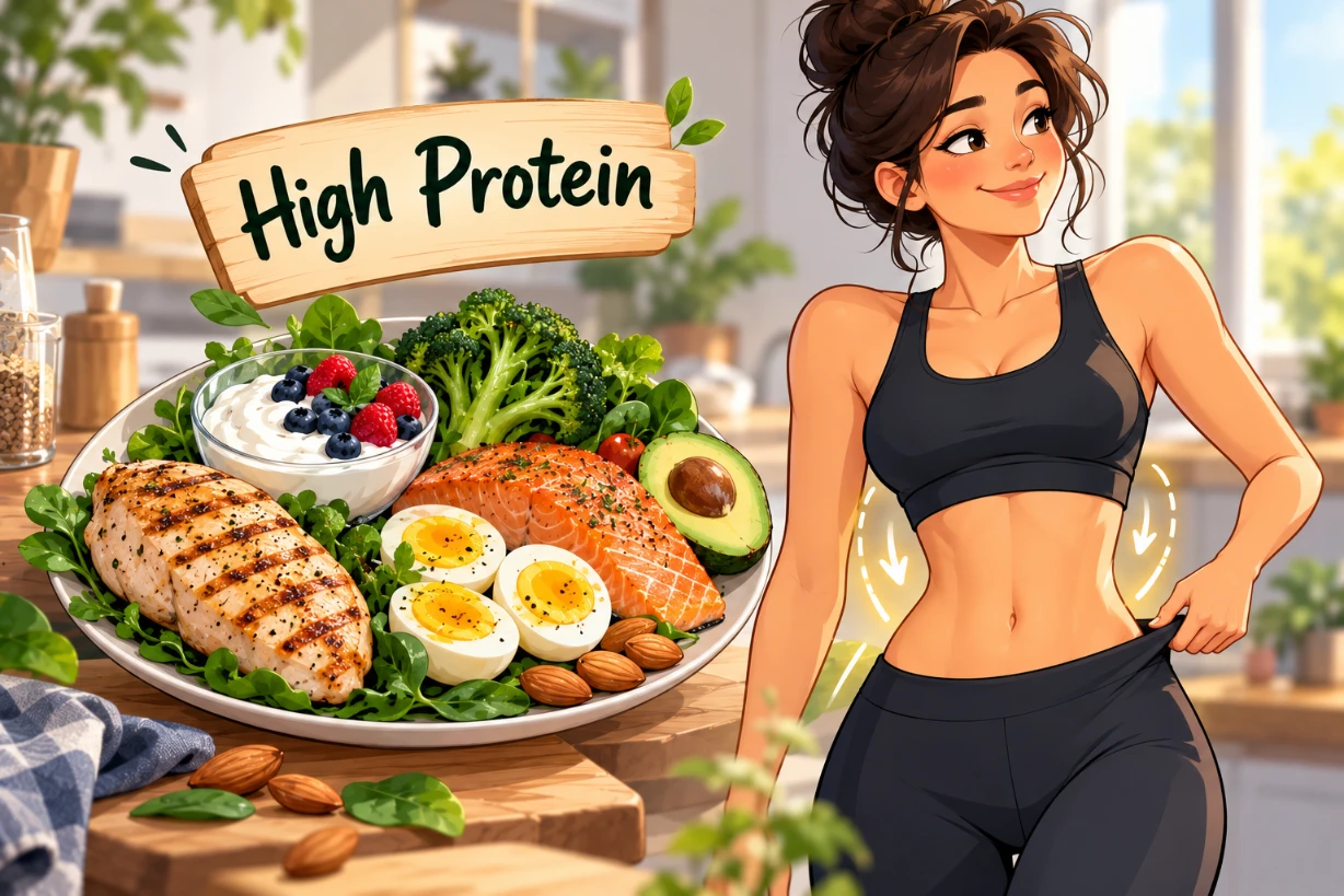 High Protein Diet For Belly Fat Loss