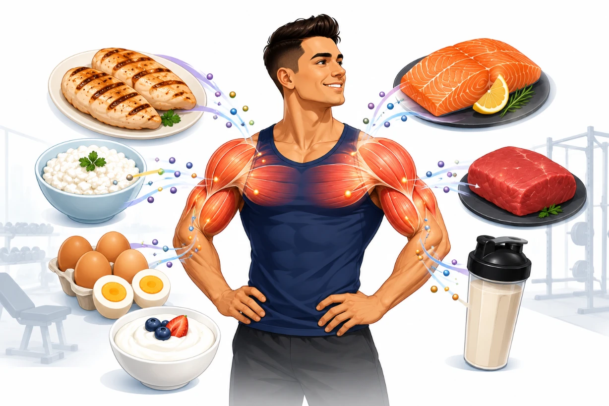 High Protein Diet To Gain Muscle Mass